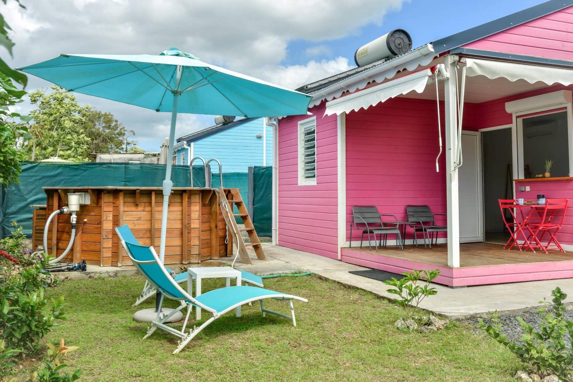 Les Jardins De Chantilly -Bungalows 4 Etoiles Avec Jardins Et Piscines Privees Baie-Mahault Zewnętrze zdjęcie