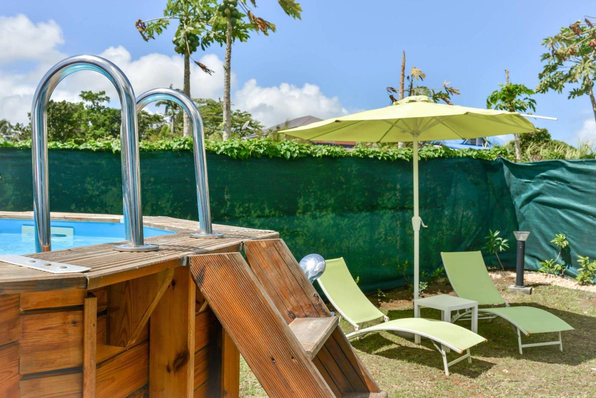 Les Jardins De Chantilly -Bungalows 4 Etoiles Avec Jardins Et Piscines Privees Baie-Mahault Pokój zdjęcie